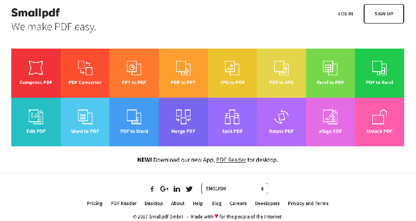 Smallpdf PDF to Word